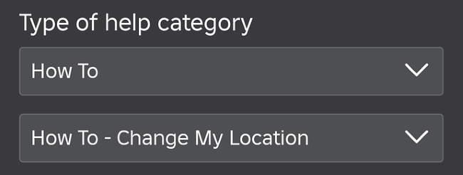 how to change account location on roblox via customer support