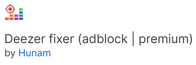 deezer fixer
