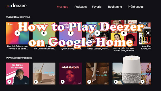 deezer google home