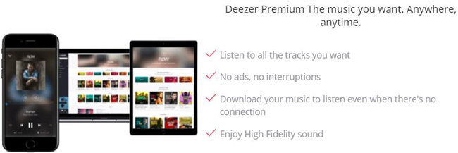 use deezer premium to remove deezer ads