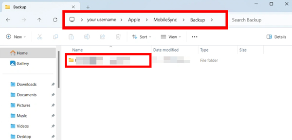 location of itunes iphone backup