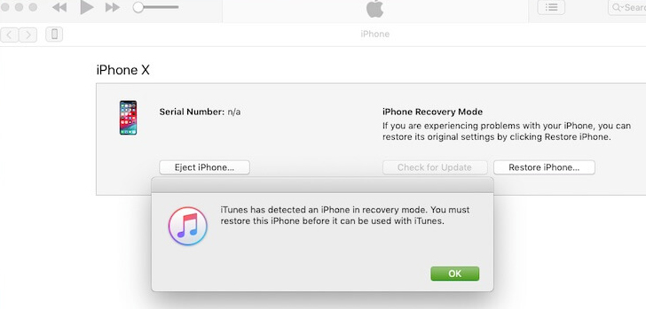 restore iphone via dfu mode