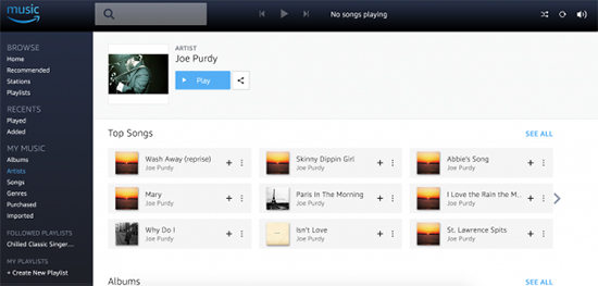 how to download amazon music playliat to mp3 player