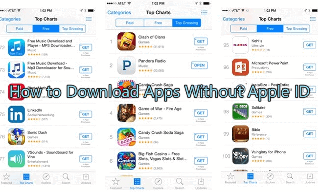 how to download apps without apple id mac