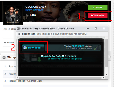 Datpiff views and downloads
