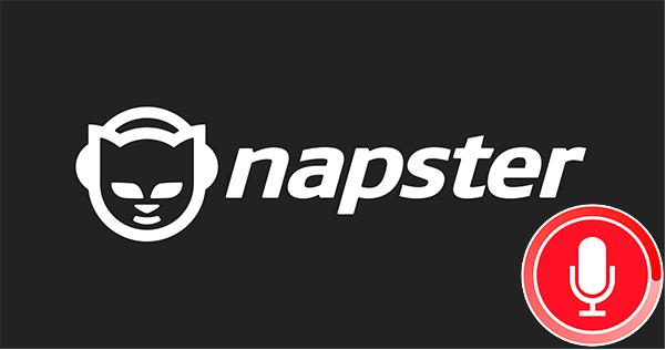 record and download napster music