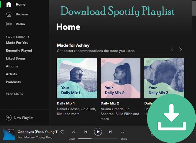 spotify playlist to mp3