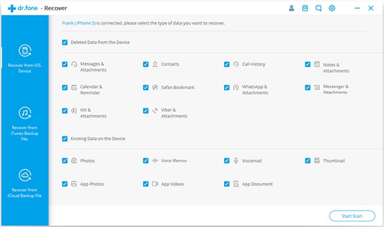 gihosoft iphone data recovery