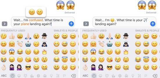 emojis iphone