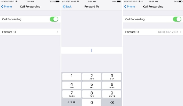 fix call forwarding not working iphone by checking call forwarding