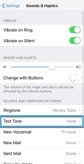 enable text tone to none