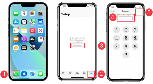 enable visual voicemail iphone