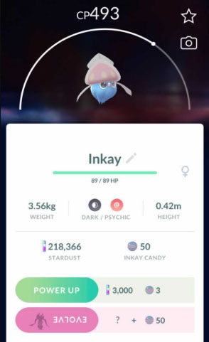 eolve inkay