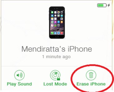 restore locked iphone without itunes using find my iphone app