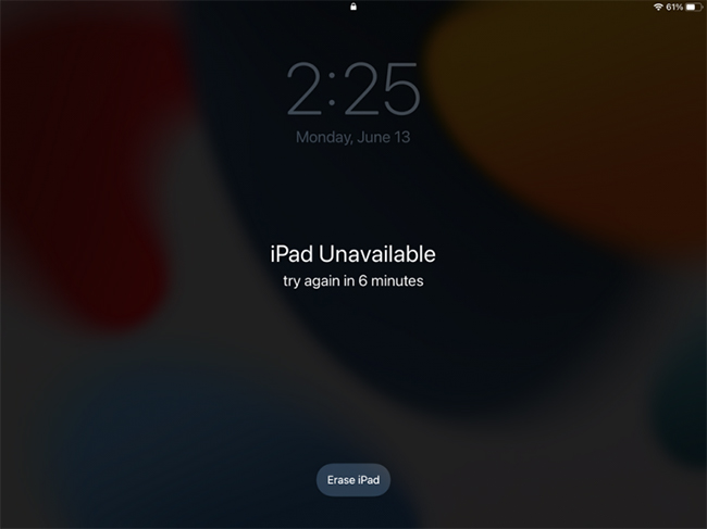 erase ipad with icloud