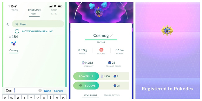 evoleve cosmog to cosmoem