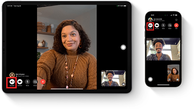 facetime audio source