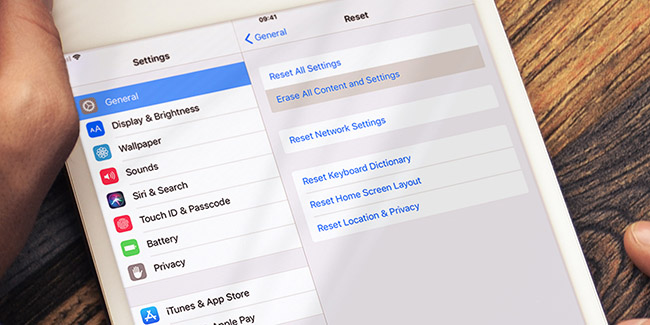 how to factory reset ipad without icloud passcode