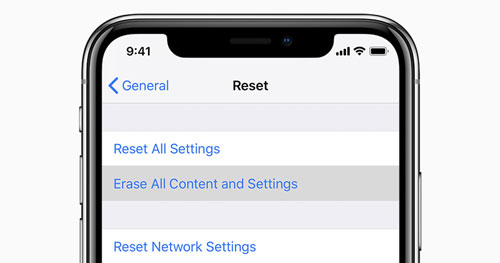 factory reset your iphone