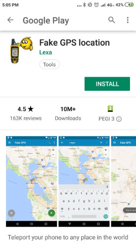 download fake gps location app