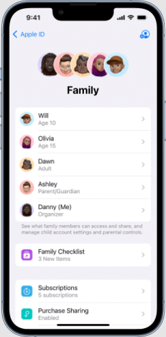 check family member