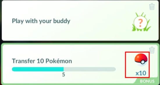 get more pokeballs in pokemon go after completing field research task