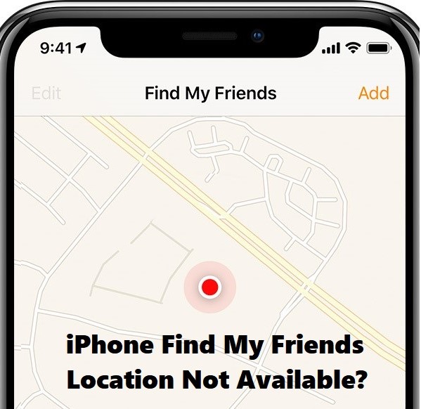 find my friends not sharing location