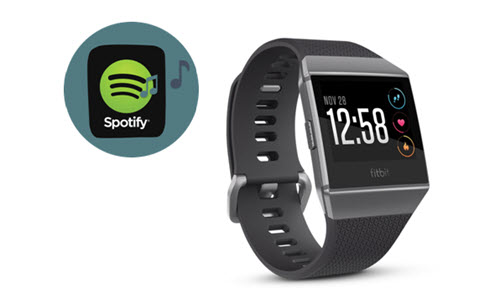 fitbit versa offline spotify