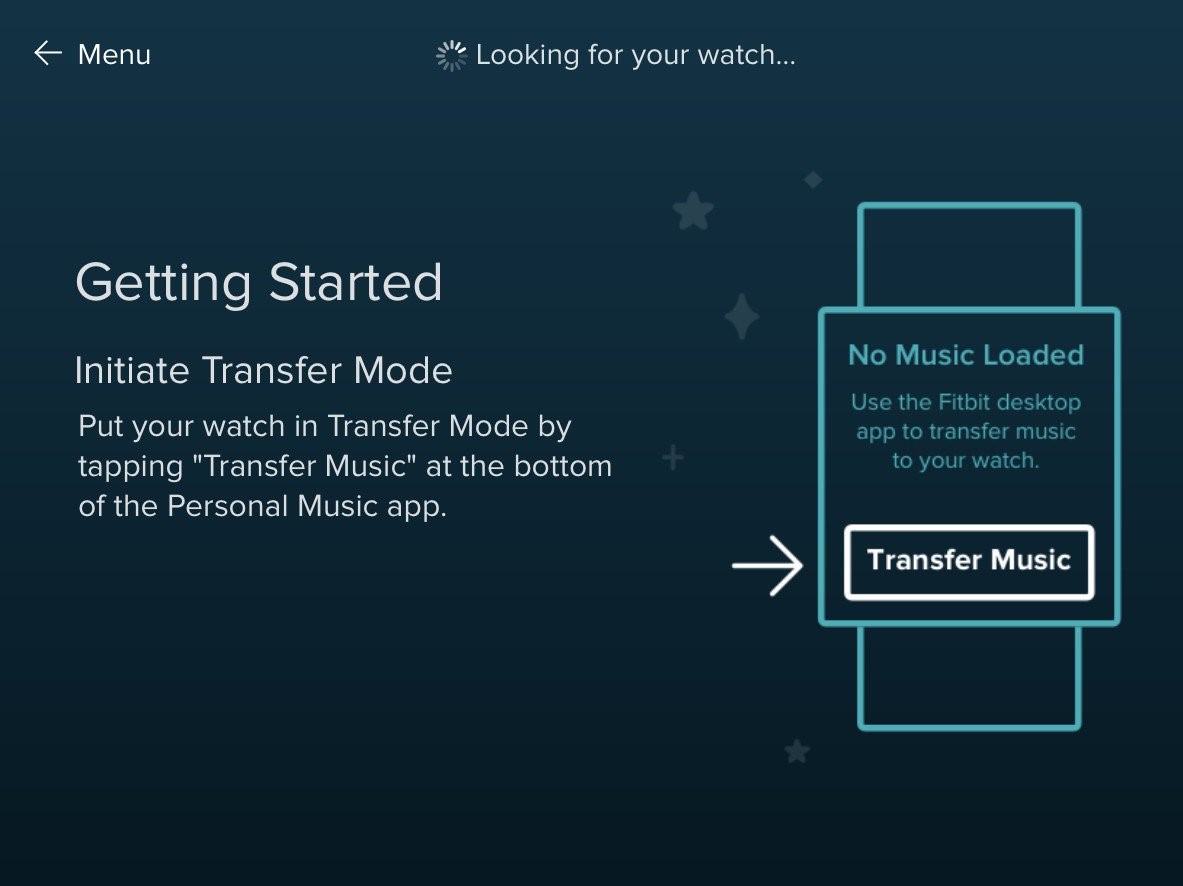 transfer music from fitbit to deezer