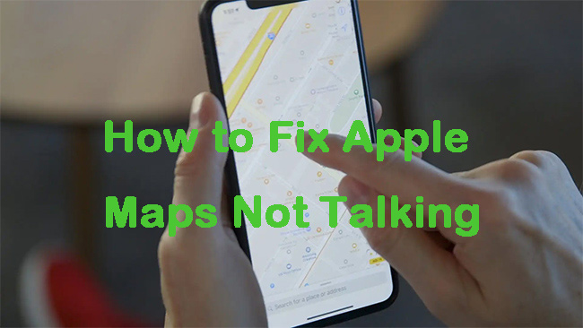how to fix apple maps not working