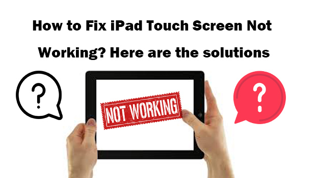 fix ipad touch screen