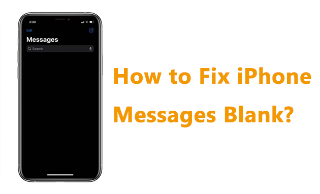 fix iphone messages blank