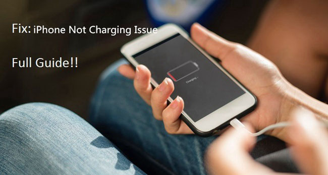 iphone not charging fix