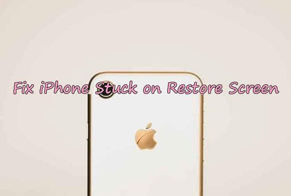 fix iphone stuck on restore screen