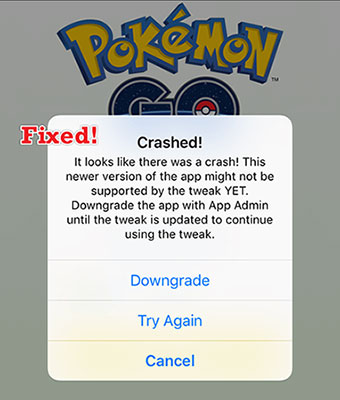 fix pokemon go keeps crashing