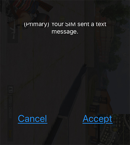 how to fix your sim sent a text message