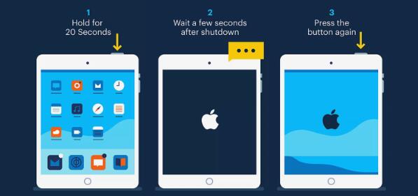 force restart ipad