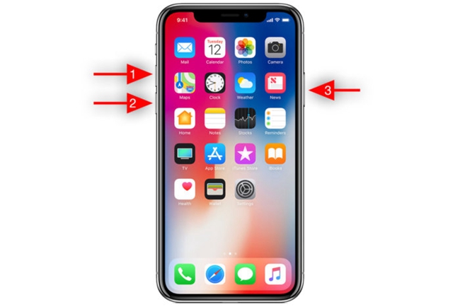 how to force restart iphone x