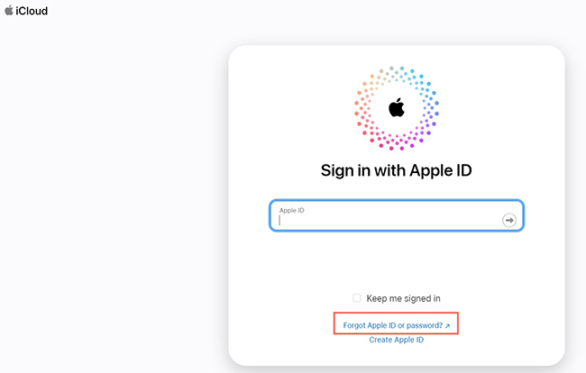find icloud account on apple server