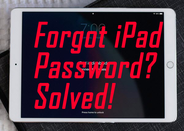 forgot ipad password