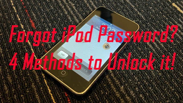 forgot ipod password