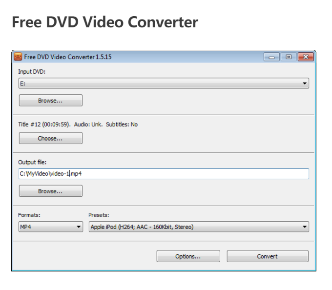 free dvd video converter
