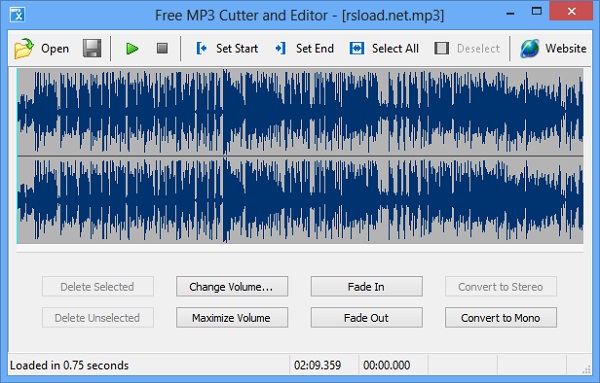 free mp3 cutter editor