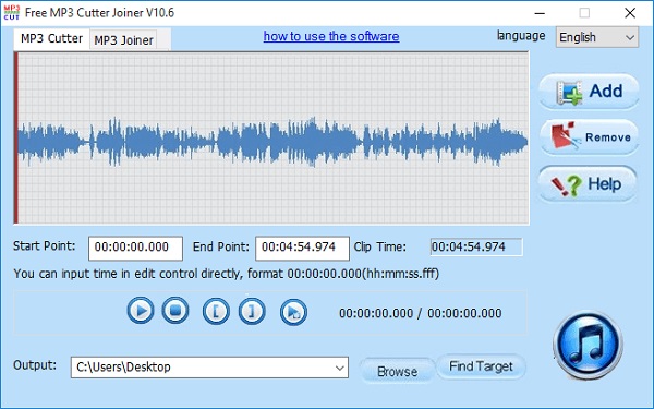 free mp3 cutter joiner