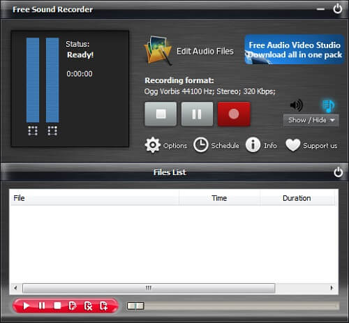 record audio from browser for free