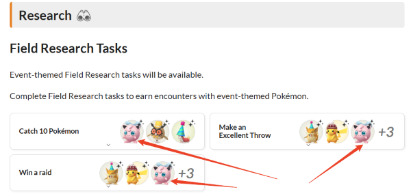 find jigglypuff in pokemon go with costume during new year event