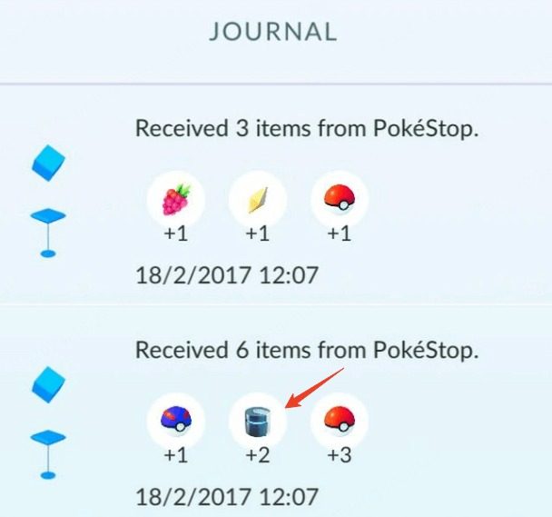 get metal coat from pokestop