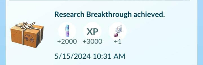 get sinnoh stone in field research