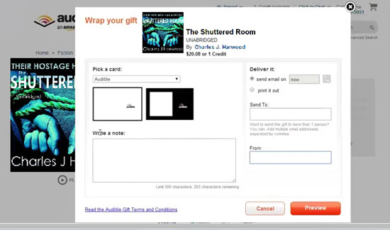 How do you send an audible book as a gift Simple Tips To Send Audible Books As Gifts
