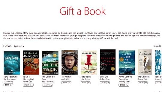 How to Gift an iBook from the iBooks Store and iTunes